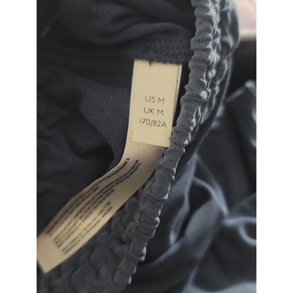 Anthropologie Blue Cropped Wide-Leg Pants - New - Medium - Picture 6 of 7